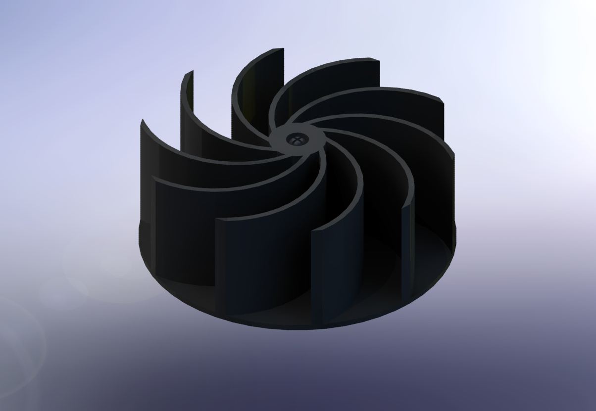 家用鼓风机叶轮